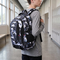 Strukturierter Multi-Fächer-Schulrucksack - Zenthos