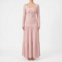 Strukturiertes Maxi-Strickkleid Mit Stufenrock - Rachael