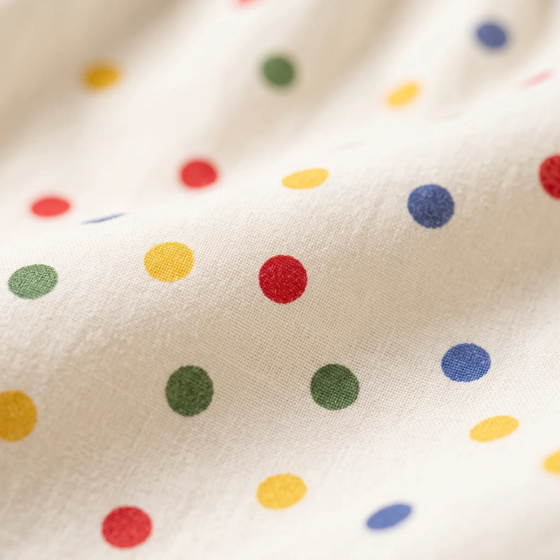 Stufen-Sommerkleid Polka Dots Ohne Ärmel - Dotella