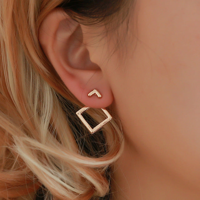 Stylische Ohrringe - ShineRound