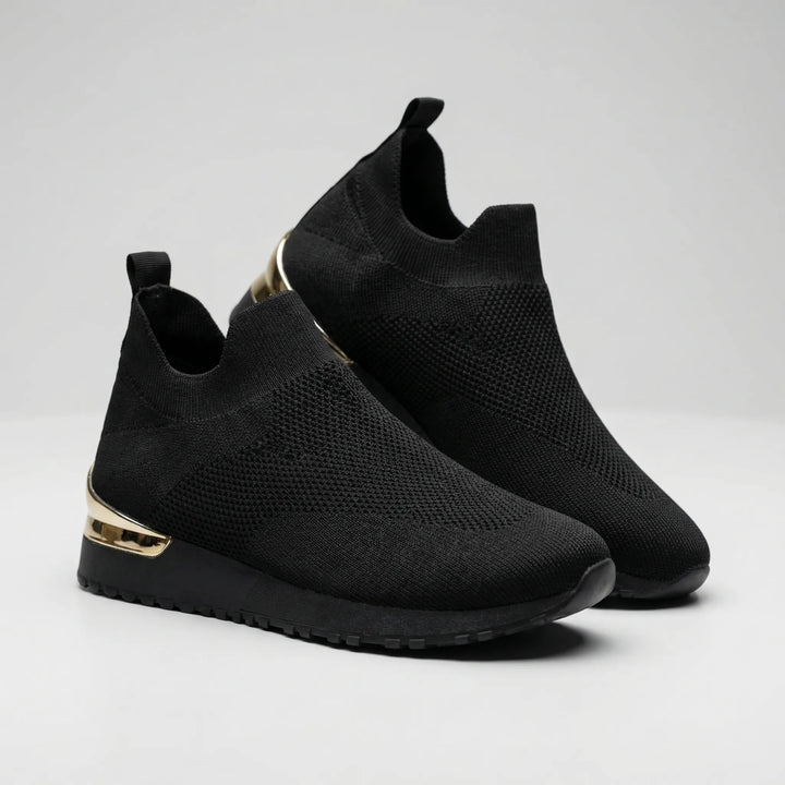 Supportive Knit Sock-Style Sneaker - Hazel