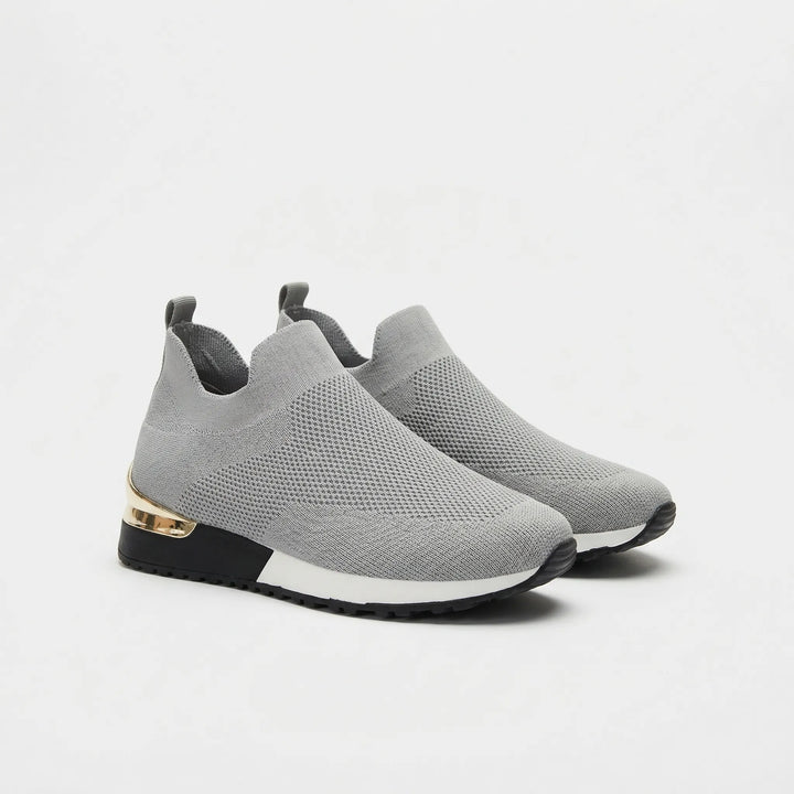 Supportive Knit Sock-Style Sneaker - Hazel