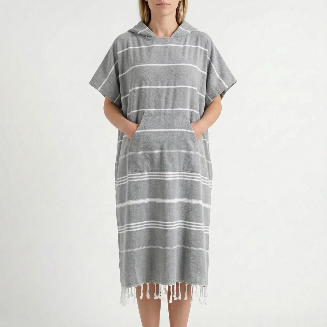 Surfponcho Mit Kapuze - Loomira