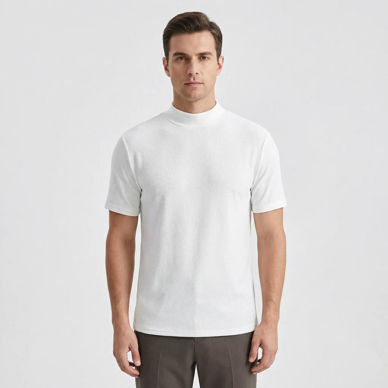 T-Shirt Met Col Voor Heren - Emanuel