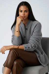 Taillierte Freizeitjacke Mit Taschen - Marlena