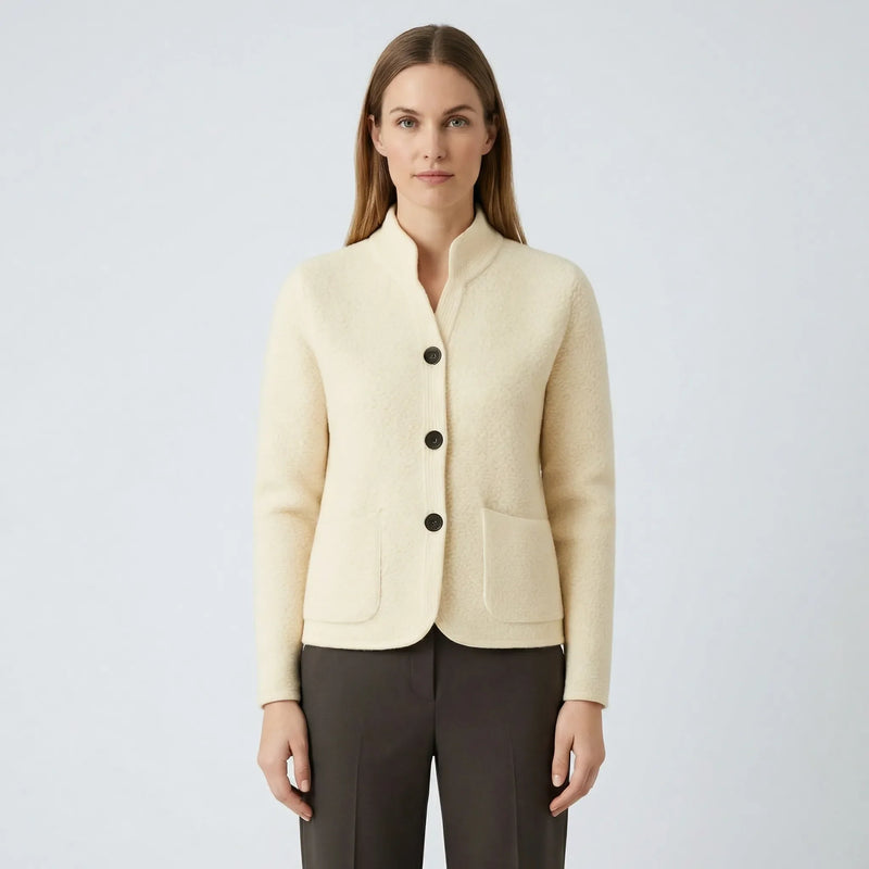 Taillierte Freizeitjacke Mit Taschen - Marlena