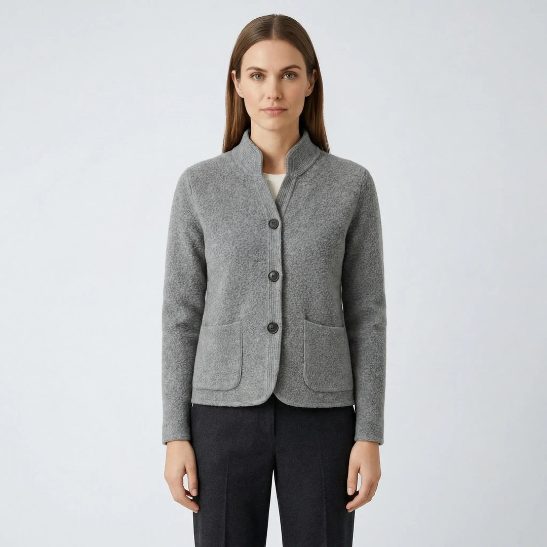 Taillierte Freizeitjacke Mit Taschen - Marlena