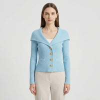 Taillierte Kurze Strickjacke - Cosima