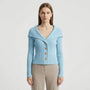 Taillierte Kurze Strickjacke - Cosima