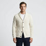 Taillierter Strickjacke Mit Schalkragen - Alberto