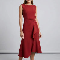 Tailliertes Abendkleid Mit Faltendetails - Karla