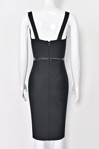 Tailliertes Cocktailkleid Mit Schlitz - Merle