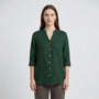 Tailored Button-Up Summer Shirt - Esther