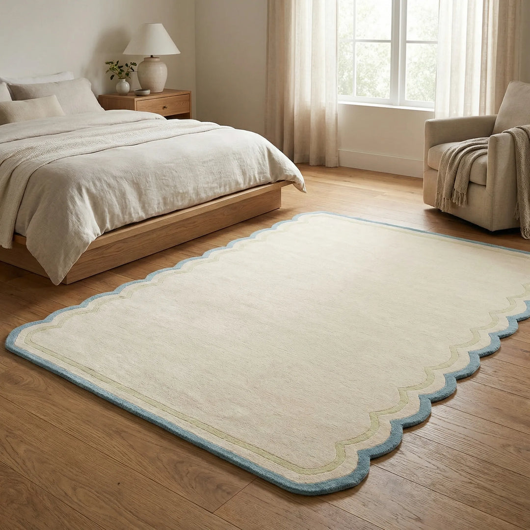 Teppich Mit Retro-Wolkenmuster - Skylune
