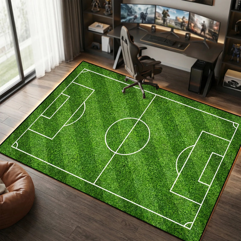 Teppich Mit Sportmotiv - Pitchlyr