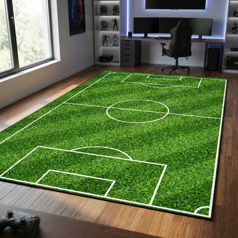 Teppich Mit Sportmotiv - Pitchlyr