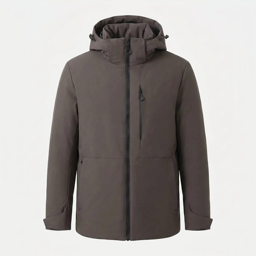 Thermo-Windbreaker Mit Kapuze -  Wyndrix