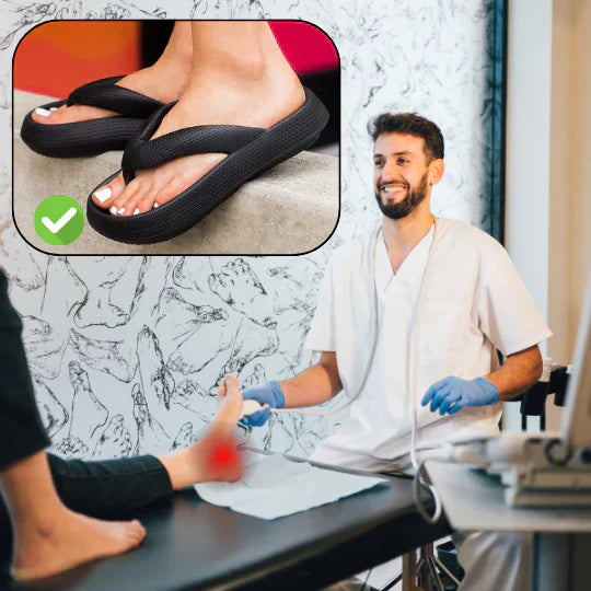 Orthopädische Komfort-Flip-Flops – Elara