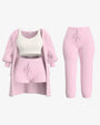 Three-Piece Loungewear Set For Women - Mattie