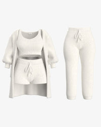 Three-Piece Loungewear Set For Women - Mattie