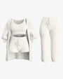 Three-Piece Loungewear Set For Women - Mattie