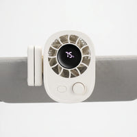 Tragbarer Klemmventilator Mit Display - Aeroclip
