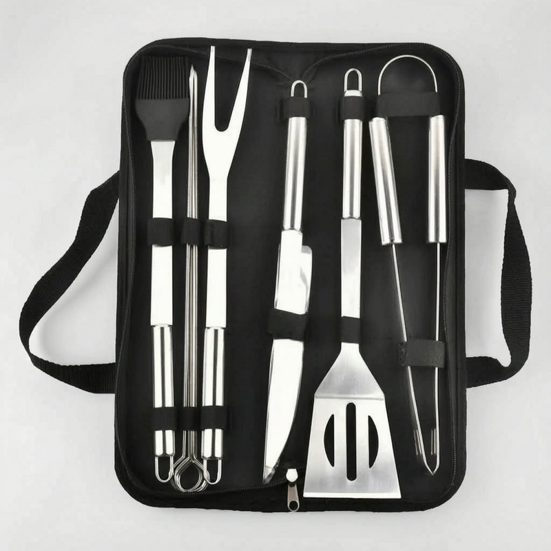 Tragbares Grillbesteck-Set - Grillora