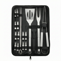 Tragbares Grillbesteck-Set - Grillora
