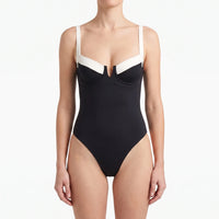 Trägerloser Bodysuit Im Colour-Blocking-Design - Lillian