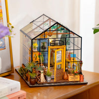 Miniatur DIY Gartenhaus Bausatz – BloomHaus