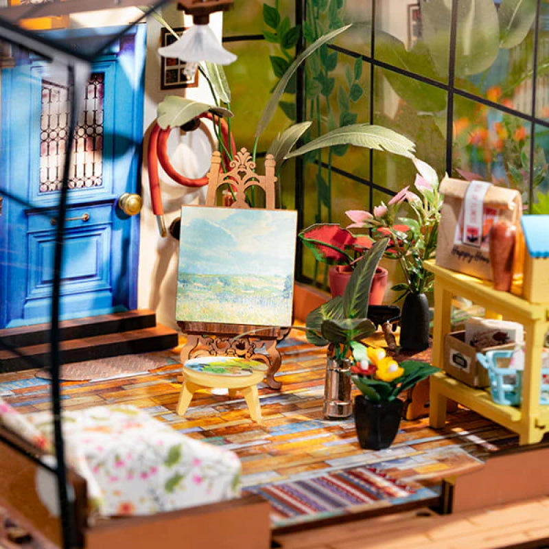 Miniatur DIY Gartenhaus Bausatz – BloomHaus