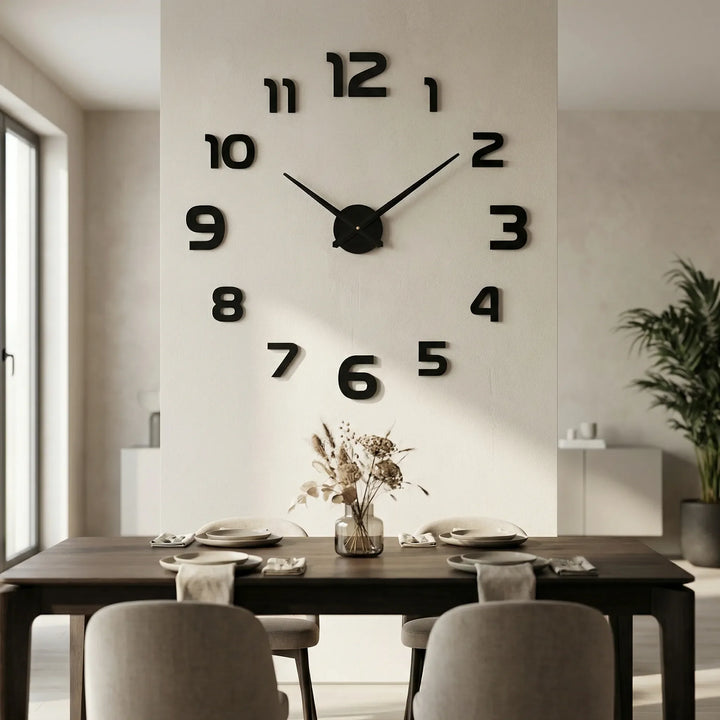 Übergroße Moderne Wanduhr - Clockique