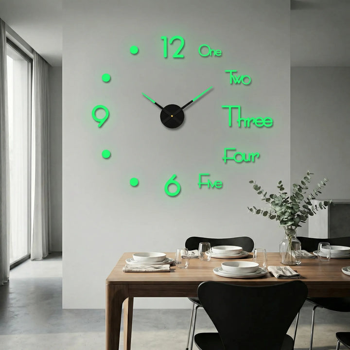 Übergroße Moderne Wanduhr - Clockique