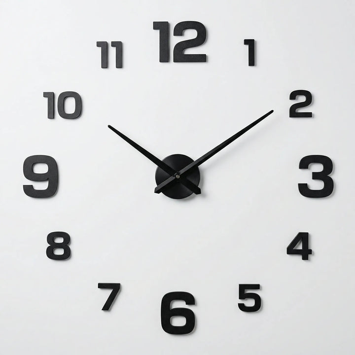 Übergroße Moderne Wanduhr - Clockique