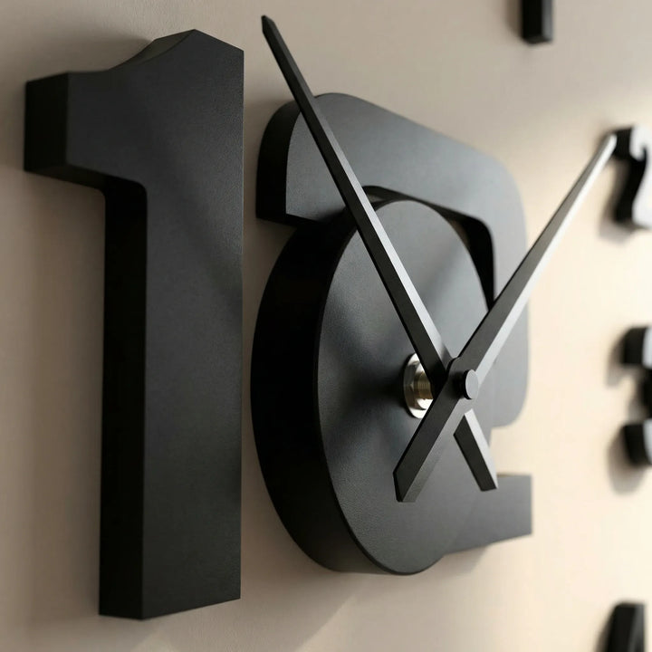 Übergroße Moderne Wanduhr - Clockique