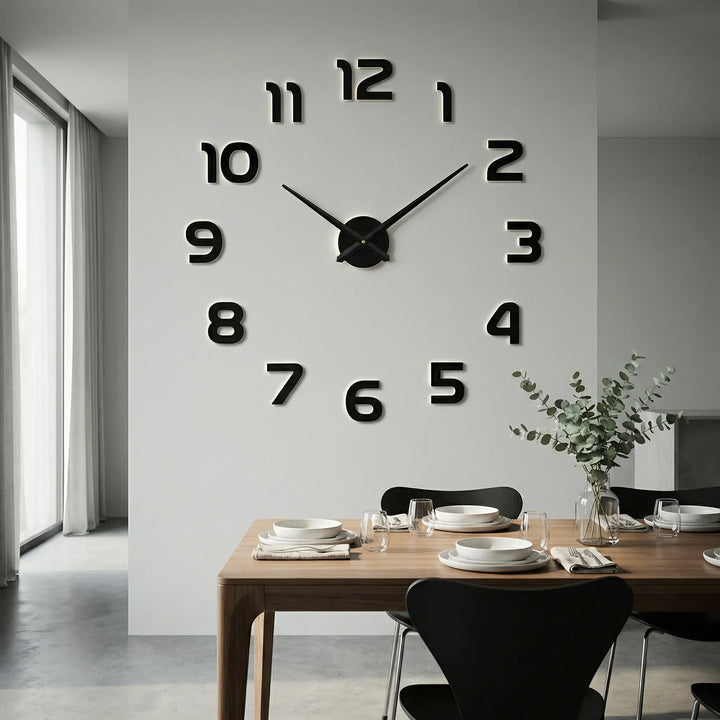 Übergroße Moderne Wanduhr - Clockique