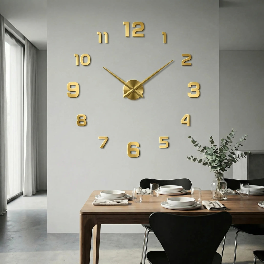 Übergroße Moderne Wanduhr - Clockique