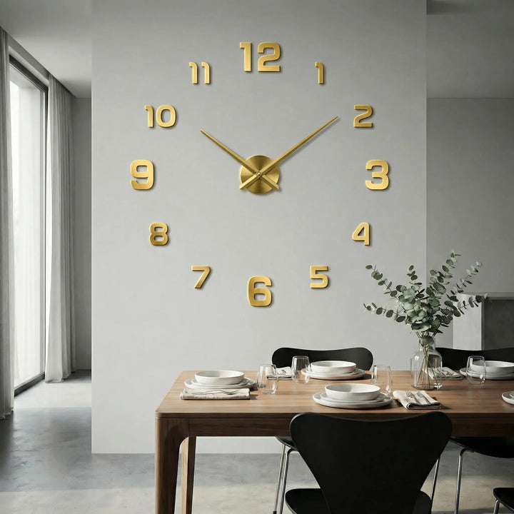 Übergroße Moderne Wanduhr - Clockique