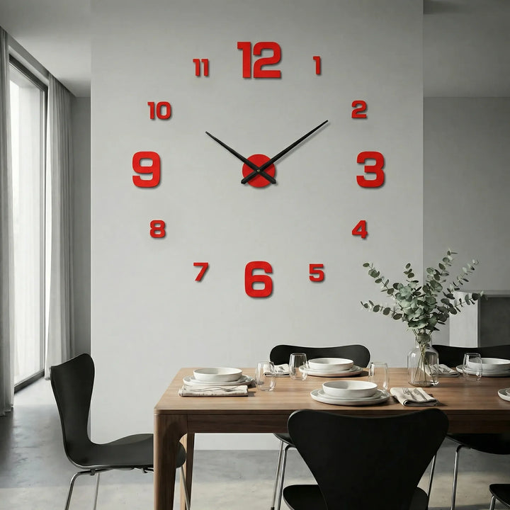 Übergroße Moderne Wanduhr - Clockique