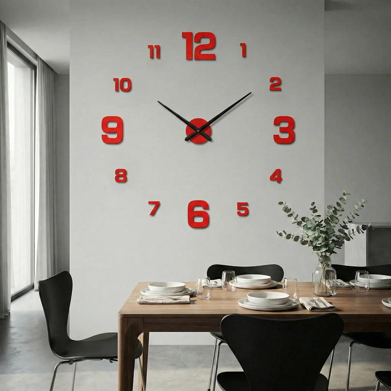 Übergroße Moderne Wanduhr - Clockique