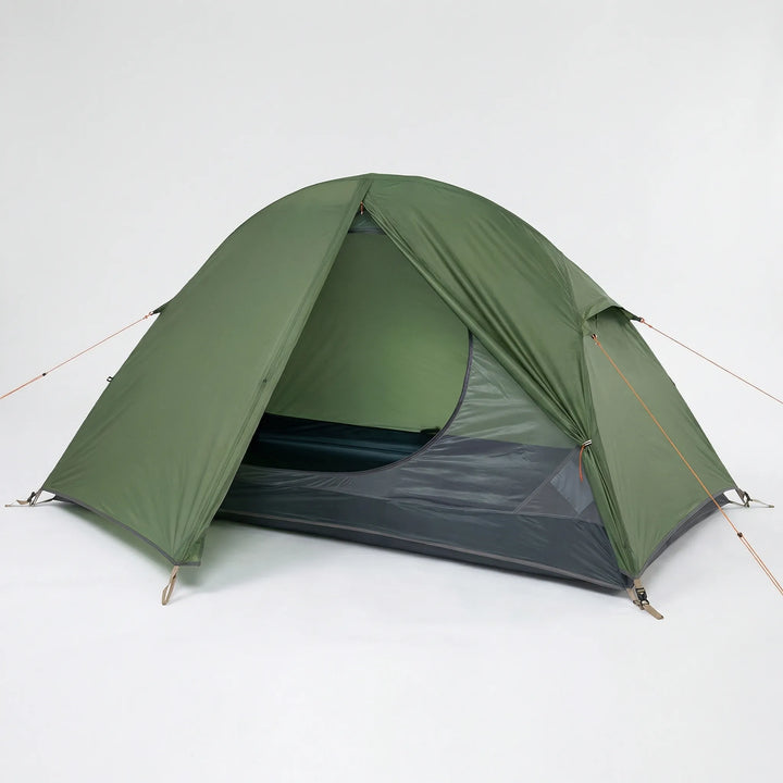 Ultraleichtes Doppelwandiges Kuppelzelt Für Eine Person -  Bivourac