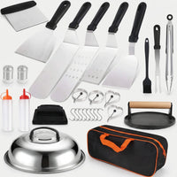 Umfangreiches Grillbesteck Set - Grillvane