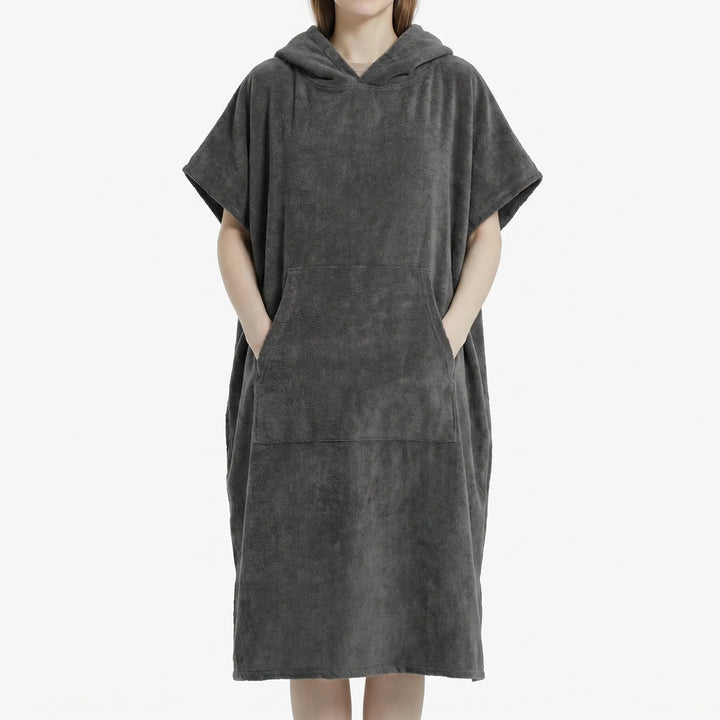 Umziehponcho Mit Kapuze - Rovada