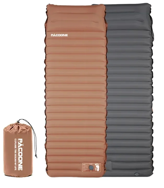 Ultraleichte selbstaufblasende Campingmatratze mit integriertem Pumpen – Eryx