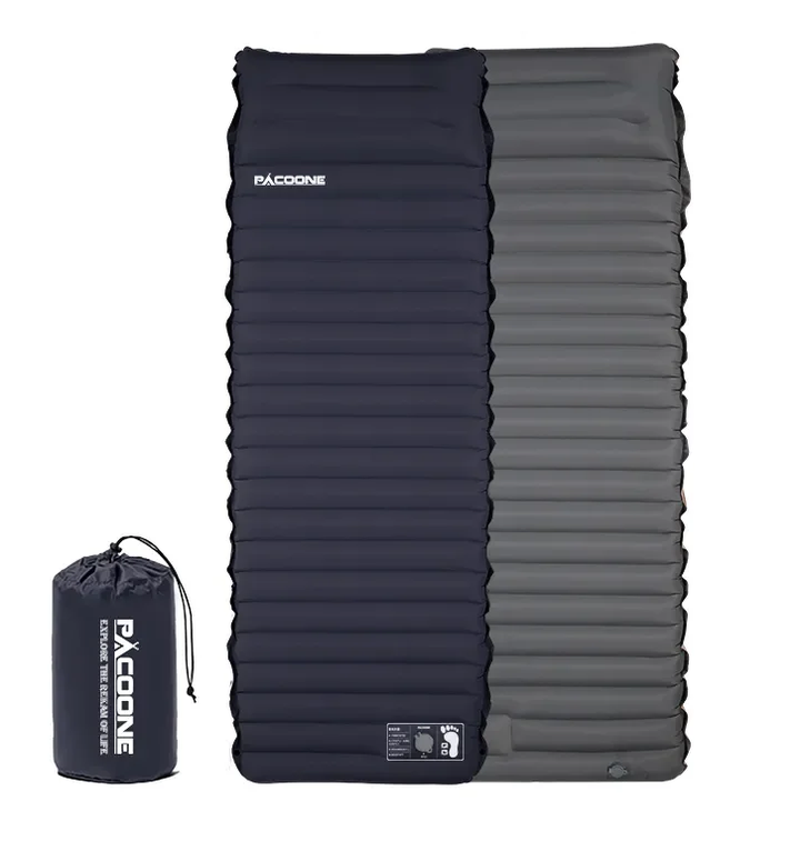Ultraleichte selbstaufblasende Campingmatratze mit integriertem Pumpen – Eryx