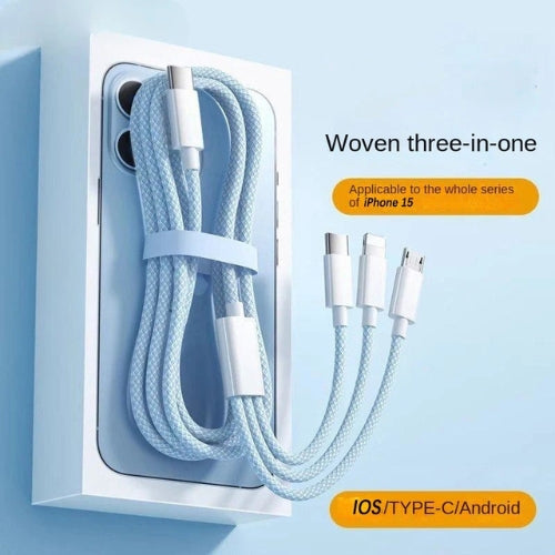 3-in-1 Schnelllade-Kabel 100W – PowerLink (1+1 GRATIS)