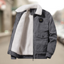 Herren Corduroy Jacke mit Fleece-Futter – Elias