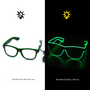 Leuchtende Neonbrille - LumaGlow