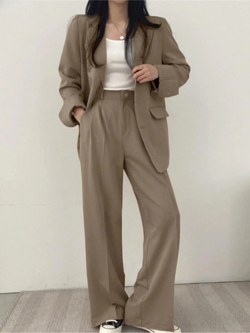 Damen Zweiteiliges Set aus Stretchstoff – Sofia