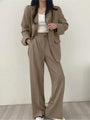 Damen Zweiteiliges Set aus Stretchstoff – Sofia